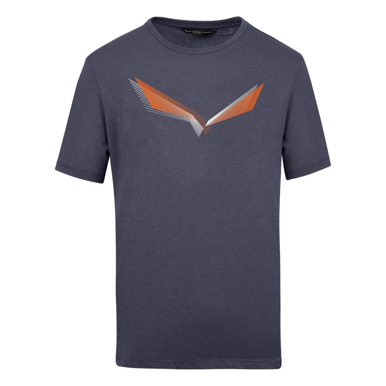 Salewa Lines Graphic Dry T-Shirts ανδρικα μπλε/σκουρο μπλε Greece QR8706194